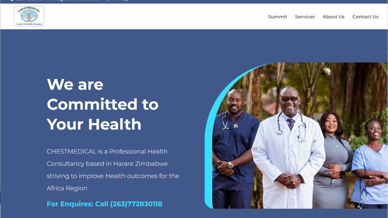 CHESTMEDICAL is a Professional Health Consultancy based in Harare Zimbabwe striving to improve Health outcomes for the Africa Region