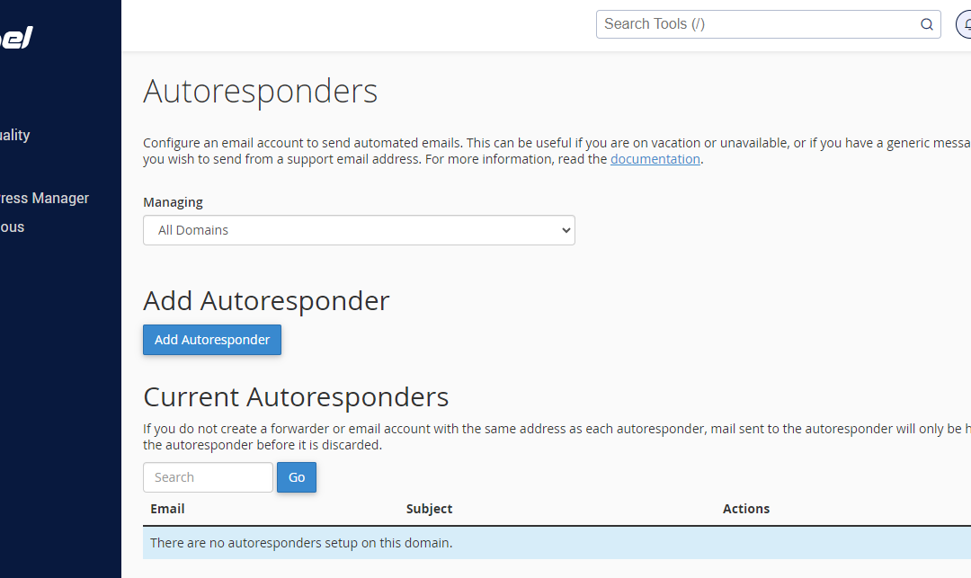 2024 step-by-step guide on how to set up autoresponders in cPanel